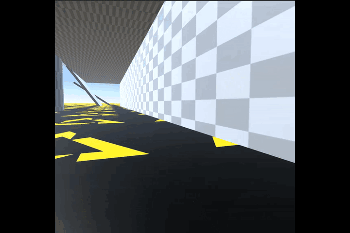 Wallrunning on cylinder